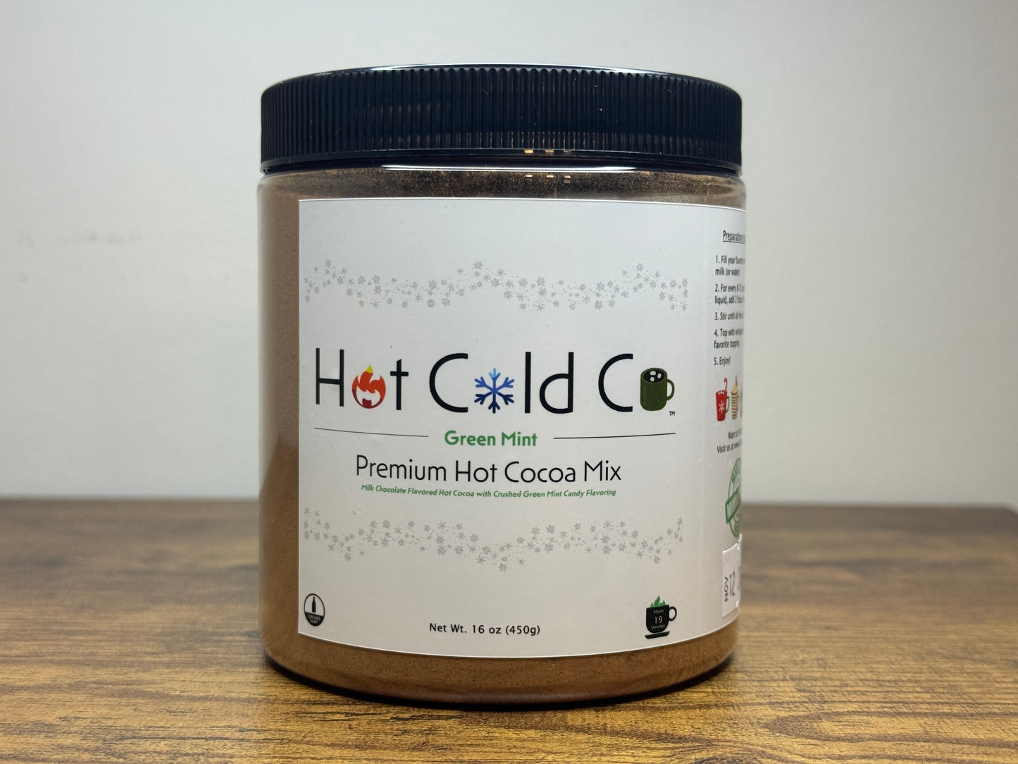 Green Mint Hot Cocoa Mix